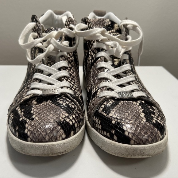 Paige Animal Print Ankle High Sneakers in Size 8.5 - Picture 7 of 11